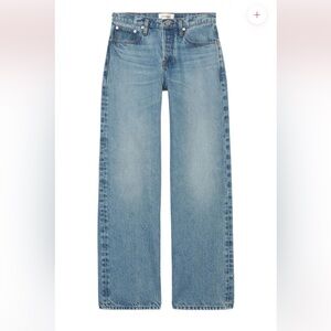 Frame Denim Slouchy Straight Jeans